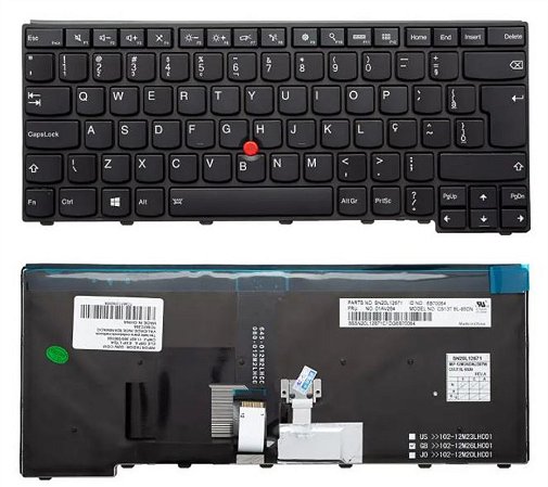 Teclado Para Notebook Lenovo Thinkpad Edge 04Y0874 ABNT2