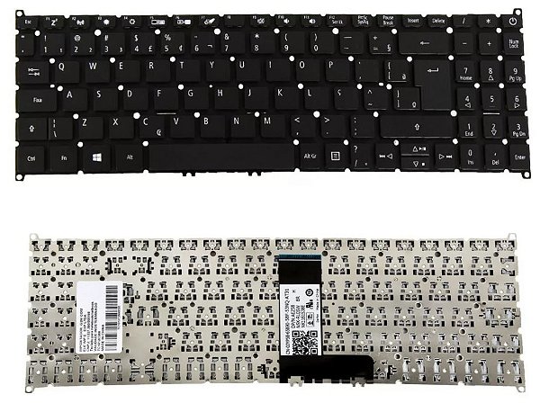 Teclado Para Notebook Acer Aspire 3 A315-54 | Preto ABNT2