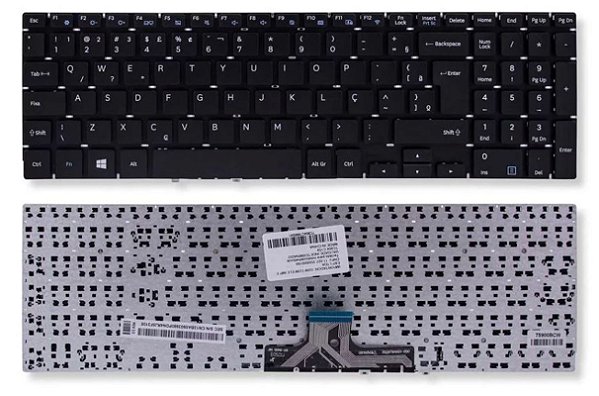 Teclado Para Notebook Samsung NP350XAA PN NSK-MS2SN ABNT2