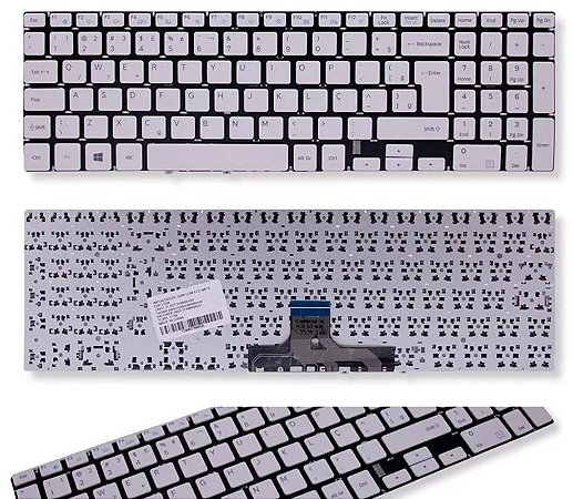 Teclado Compatível Samsung PN 9Z.NARSN.21B Sem Moldura