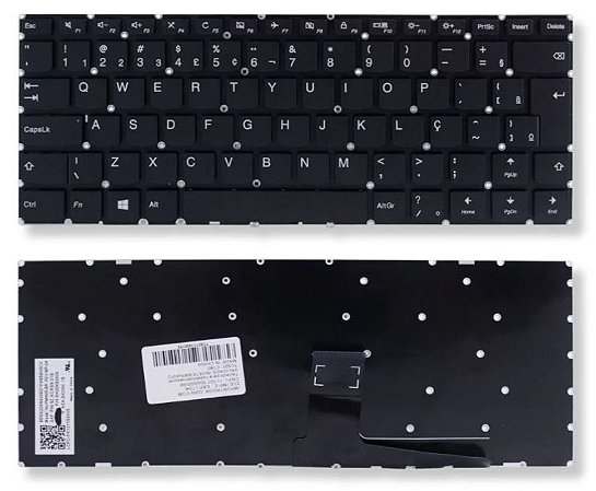 Teclado Para Notebook Lenovo Part Number 9Z.NCRSN.01B ABNT2
