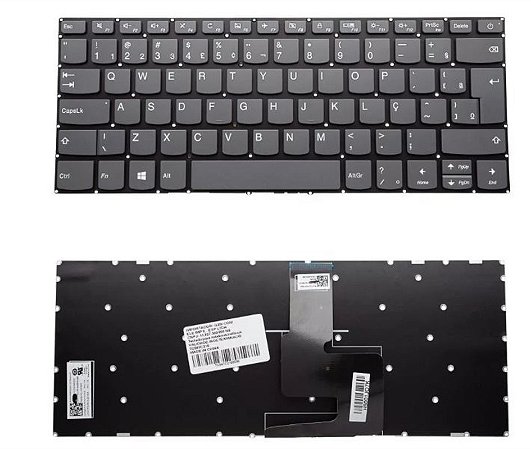 Teclado Para Notebook Lenovo Part Number PK131YN1A20 ABNT2