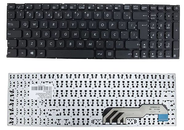 Teclado Para Notebook Asus A541UJ ABNT2 - '?' Na Tecla W