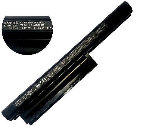 Bateria Para Notebook Sony Vaio  VPCCB15FDD Preto 4400 mAh