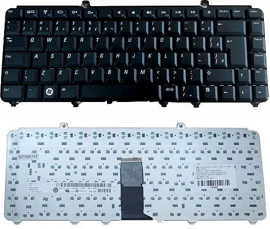 Teclado Compatível Com Notebook Dell Vostro 1000