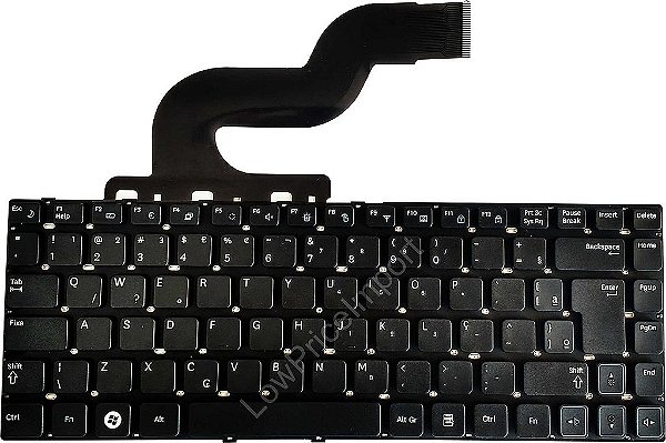 Teclado Para Notebook Samsung NP-RV415 NP-RV415-CD3BR | Preto Com Ç