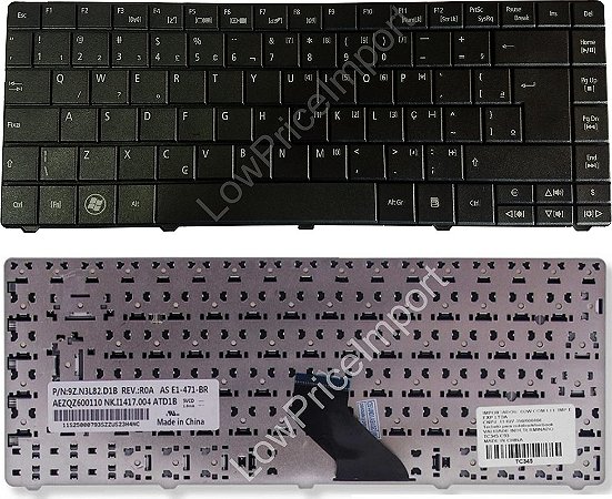 Teclado Compatível Com Acer Aspire E1-421-062