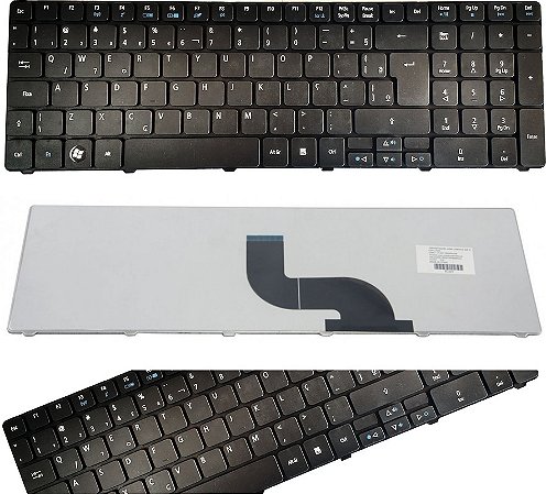 Teclado Para Notebook eMachines E644 | ABNT2 - F3 Wi-Fi