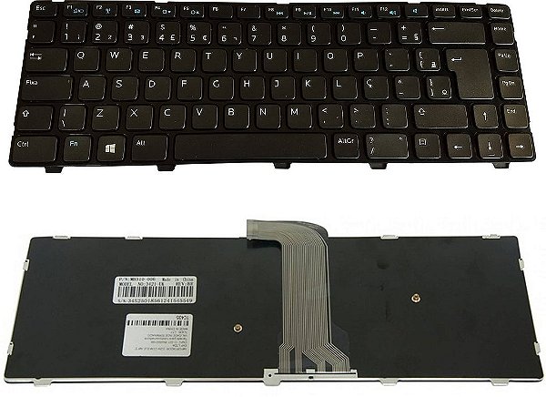 Teclado Para Notebook Dell PN 90.4WT07.S1B | Preto ABNT2