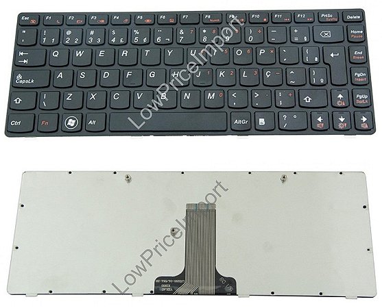Teclado Para Notebook Lenovo Part Number 25201846 ABNT2