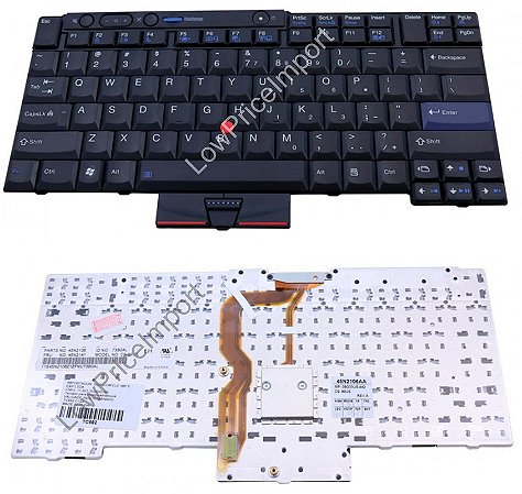 Teclado Para Notebook Lenovo Part Number 45N2141 Sem Ç