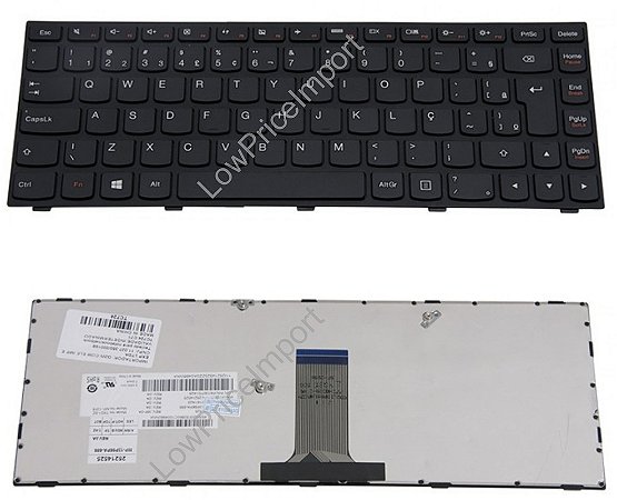 Teclado Compatível Com Notebook Lenovo PK130TG2A28
