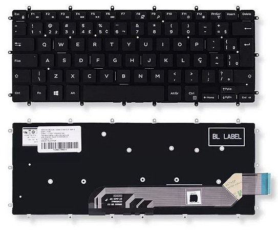 Teclado Para Notebook Dell Inspiron I13-5378-A30C | ABNT2
