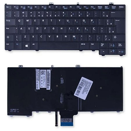Teclado Para Notebook Dell Part Number NSK-LD0BC 1B