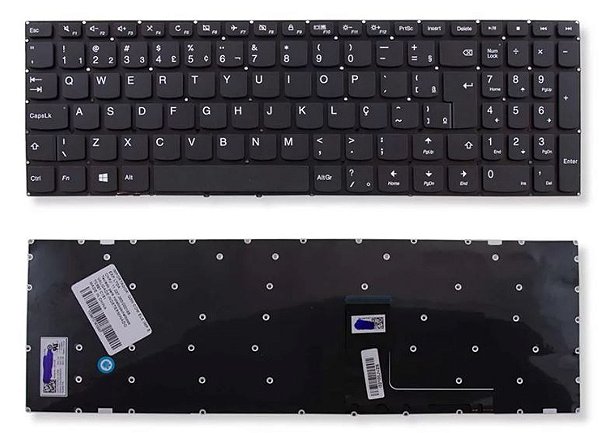 Teclado Para Notebook Lenovo Part Number Lcm15j6 Abnt2