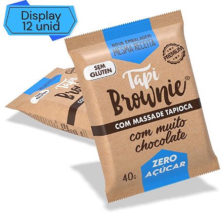 TapiBrownie Zero Açúcar  (Display 12 unid)