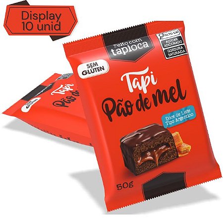 Tapi Pão de Mel Recheado (Display 10 unid)