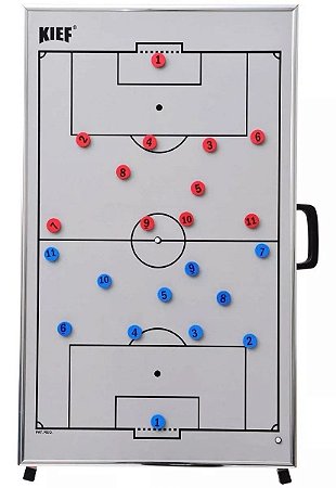 Quadro Tático Magnético De Futebol  Kief C/trípe E Mala