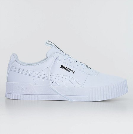 Tênis Puma Carina Bold Feminino - White Tênis Puma Carina Bold Feminino - White
