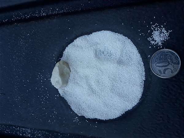 Areia Branca Natural de Aquário 10 kg