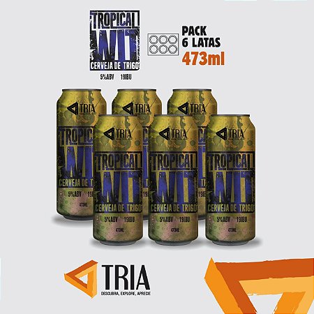 Tropical WIT (pack de 6 latas de 473ml)