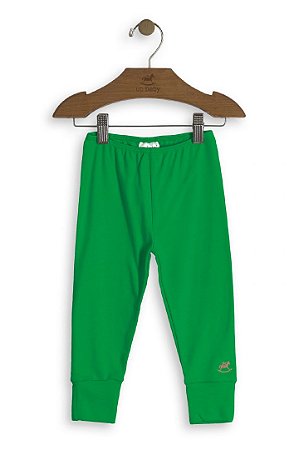 legging verde infantil