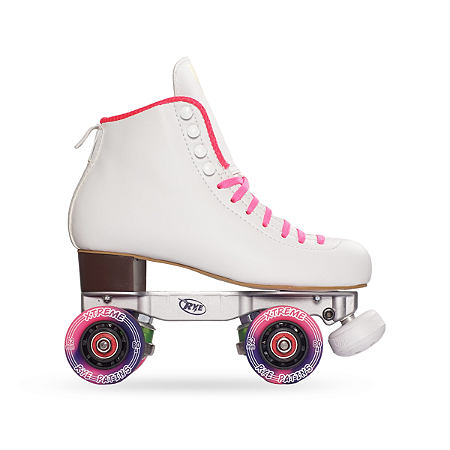 Patins Xtreme Shock - Branco/Rosa