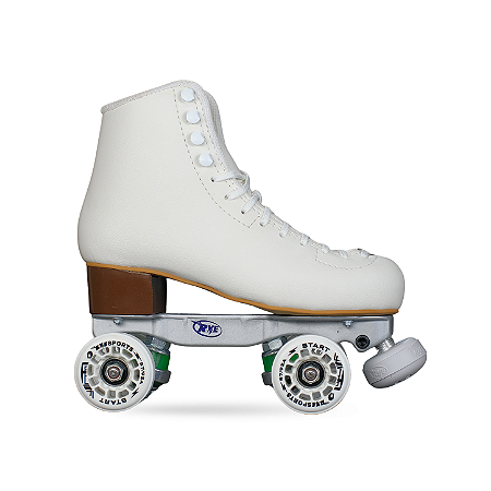 Patins Adventure Branco c/ Roda Branca
