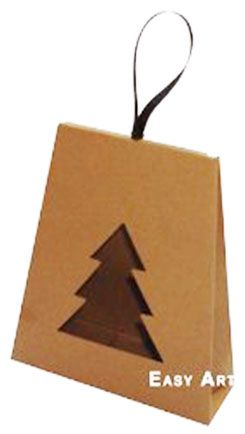 Caixa Árvore de Natal - Pct com 10 Unidades