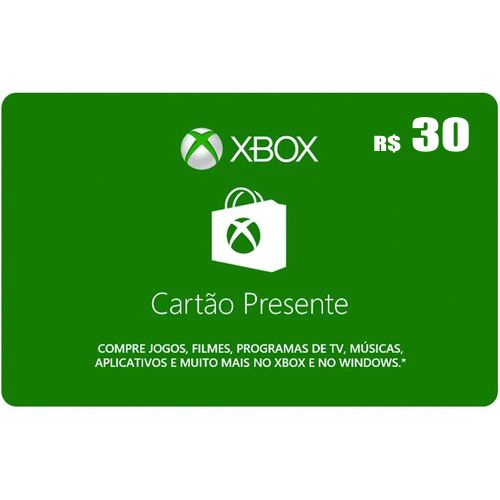 Cartão Presente Xbox Live Gold Game Pass Ultimate Brasil Microsoft