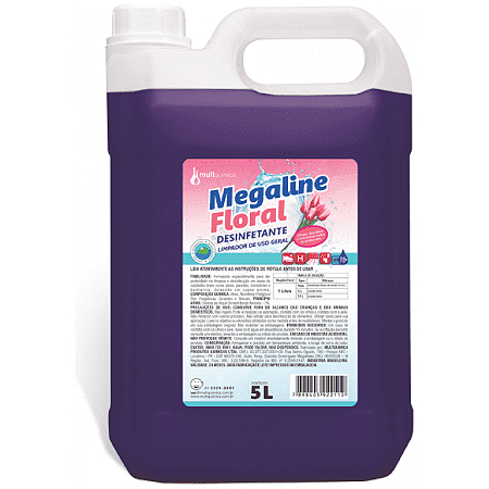 Desinfetante Megaline Floral 5L