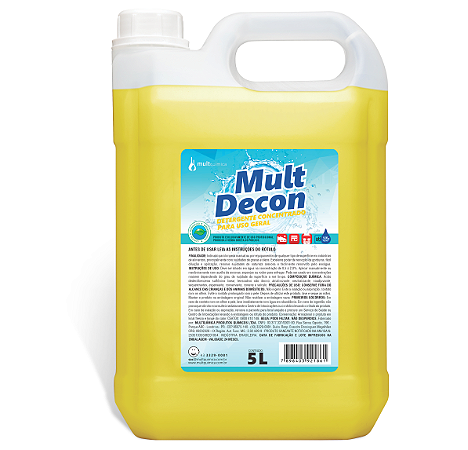 Detergente Desengordurante Mult Decon 5L