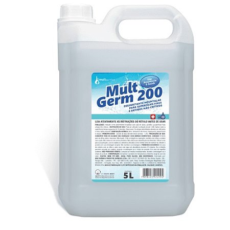 Desinfetante Hospitalar Mult Germ 200 5L