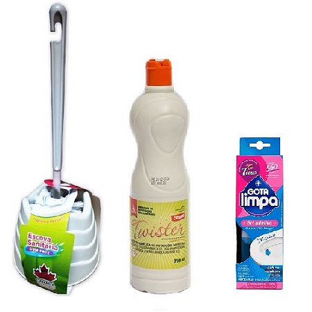 Kit Limpa Banheiros Simples