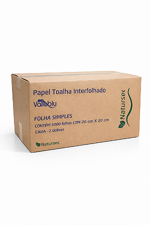 Papel Toalha Interfolhado Natursec Valleblu