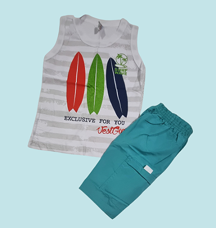 Conjunto Infantil Verão