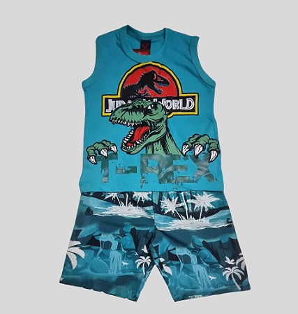 Conjunto Masculino Infantil Dino