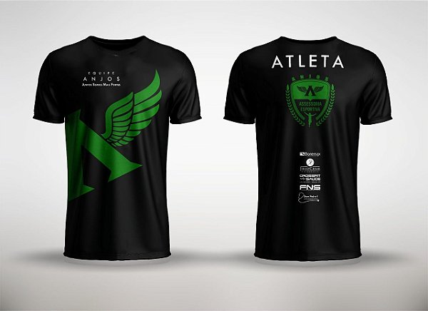 Camiseta Atleta Anjos - Monster - 2019