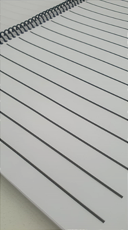 Caderno Pauta Ampliada - 50 folhas - Recense