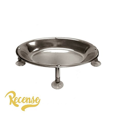Prato Inox com Ventosa