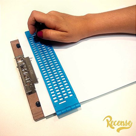 Reglete de Mesa de Plástico