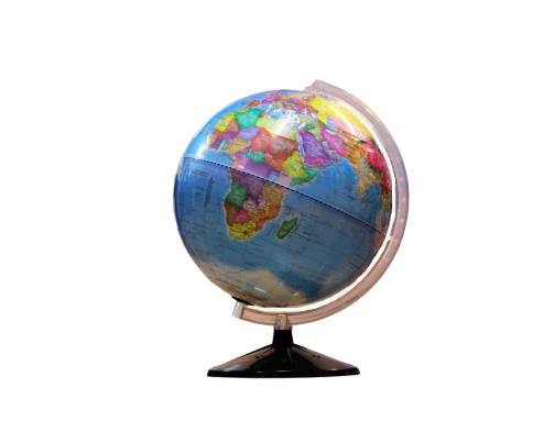 Globo Terrestre em Braille