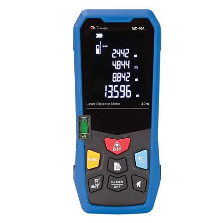 Trena a Laser Distância Máxima 40m Minipa MD-40A