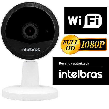 Câmera Inteligente Intelbras Wi-Fi Full HD Im1 2mp Interna