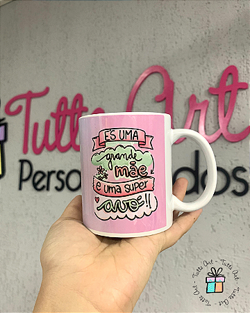 Caneca de Cerâmica Dia dos Avós