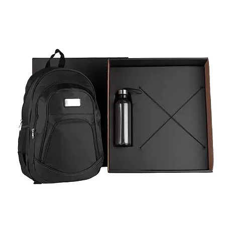 Kit Mochila Com Squeeze - 2 Pçs