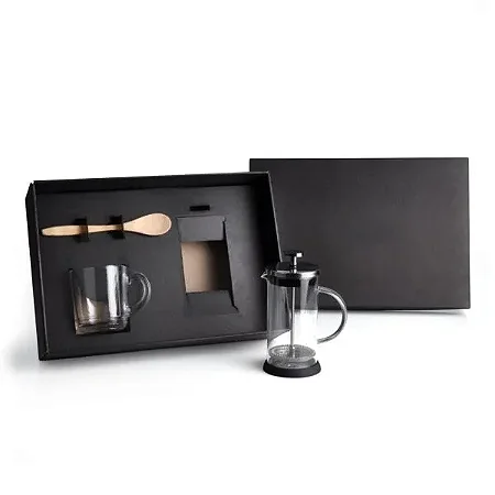 Kit Para Café Com Prensa Francesa - 3 Pçs