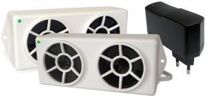 REPELENTE ULTRASSONICO ESPANTA POMBOS - 2 EMISSORES MeGT