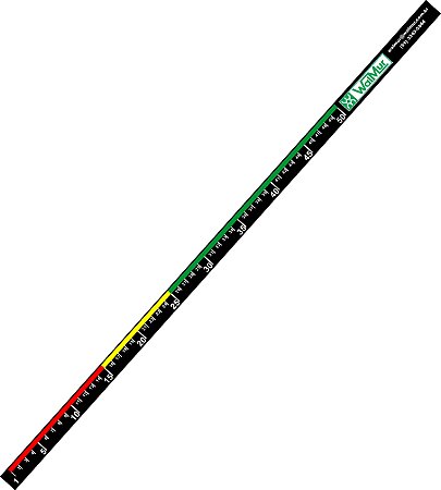 REGUA PARA MEDIR TANQUE NITROGENIO LIQUIDO 50CM