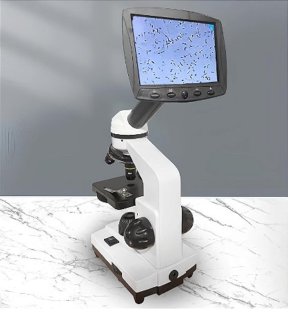 MICROSCOPIO DIGITAL PORTATIL COM TELA 5